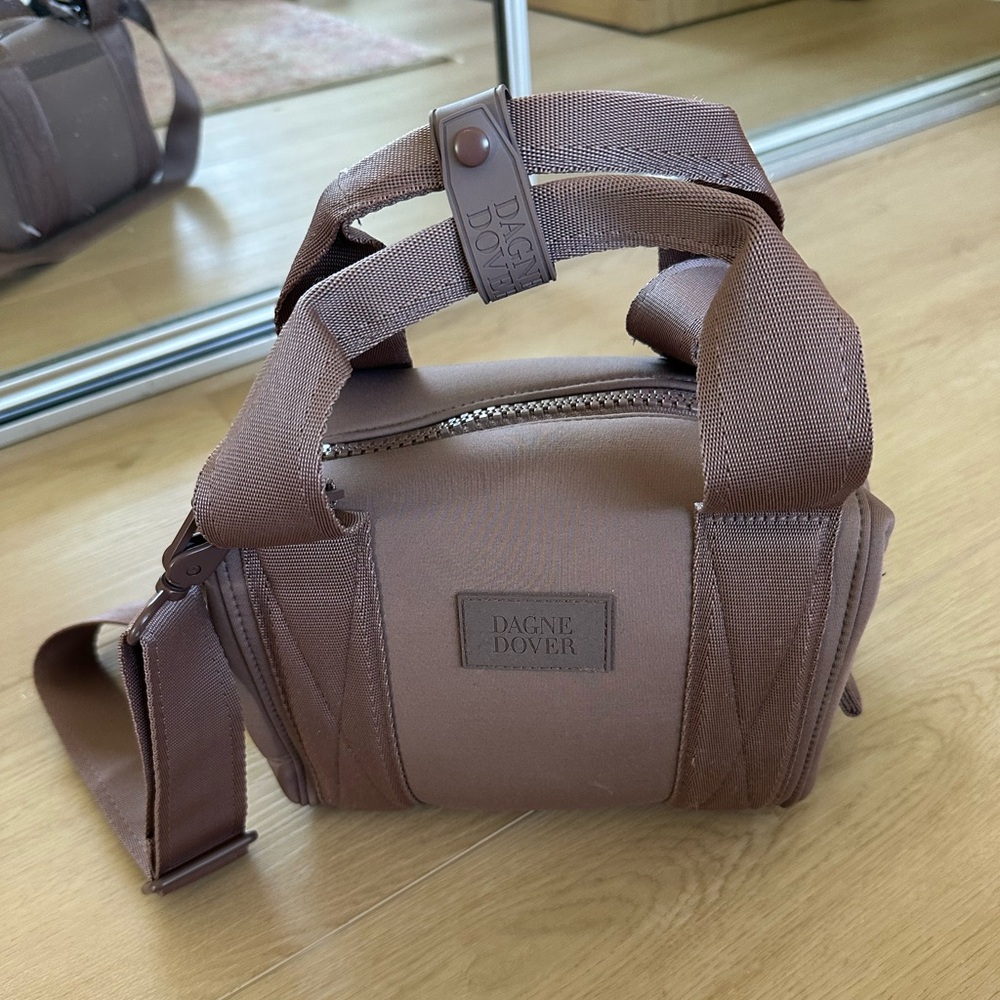 Dagne Dover Mauve Pink Crossbody Bag Extra Small